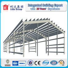 Estrutura de estrutura de metal leve Estrutura de casa metálica de baixo custo